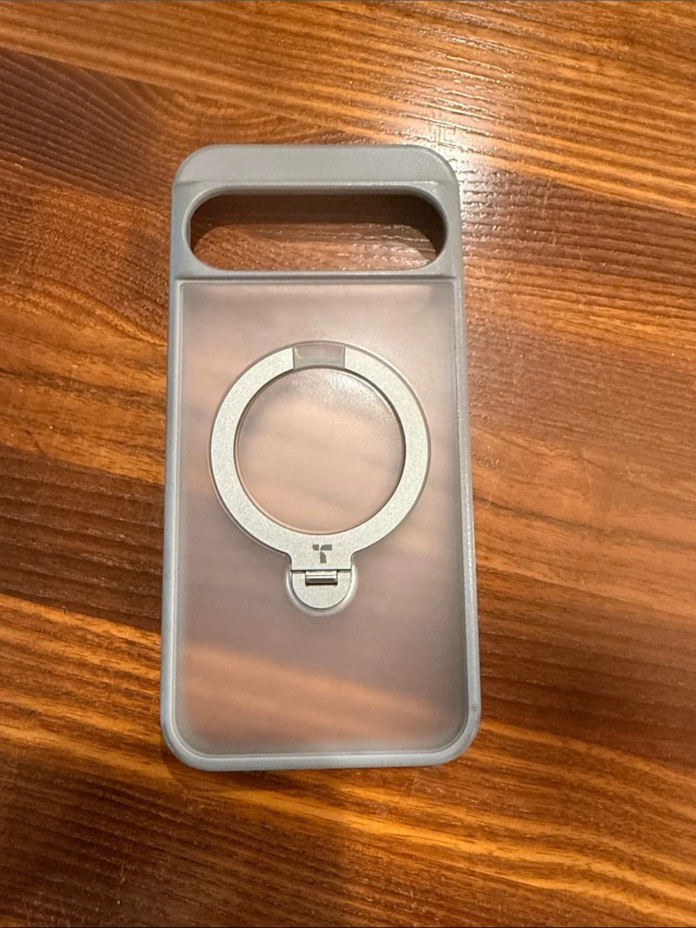 Gray Phone Case with magnetic stand Compatible Cell Accessory